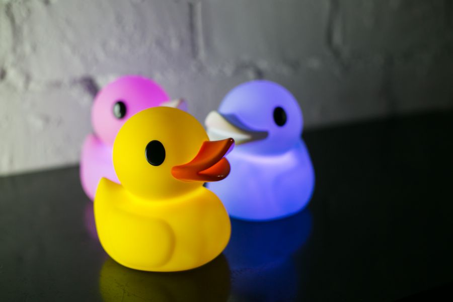 Veilleuse Canard Jaune