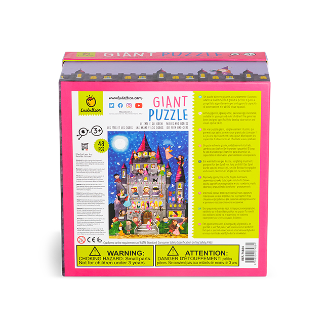 Puzzle Géant - Les Fées et les Ogres – vue produit 6