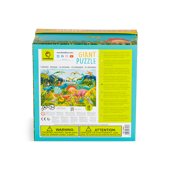 Puzzle Géant - Les Dinosaures – vue produit 3