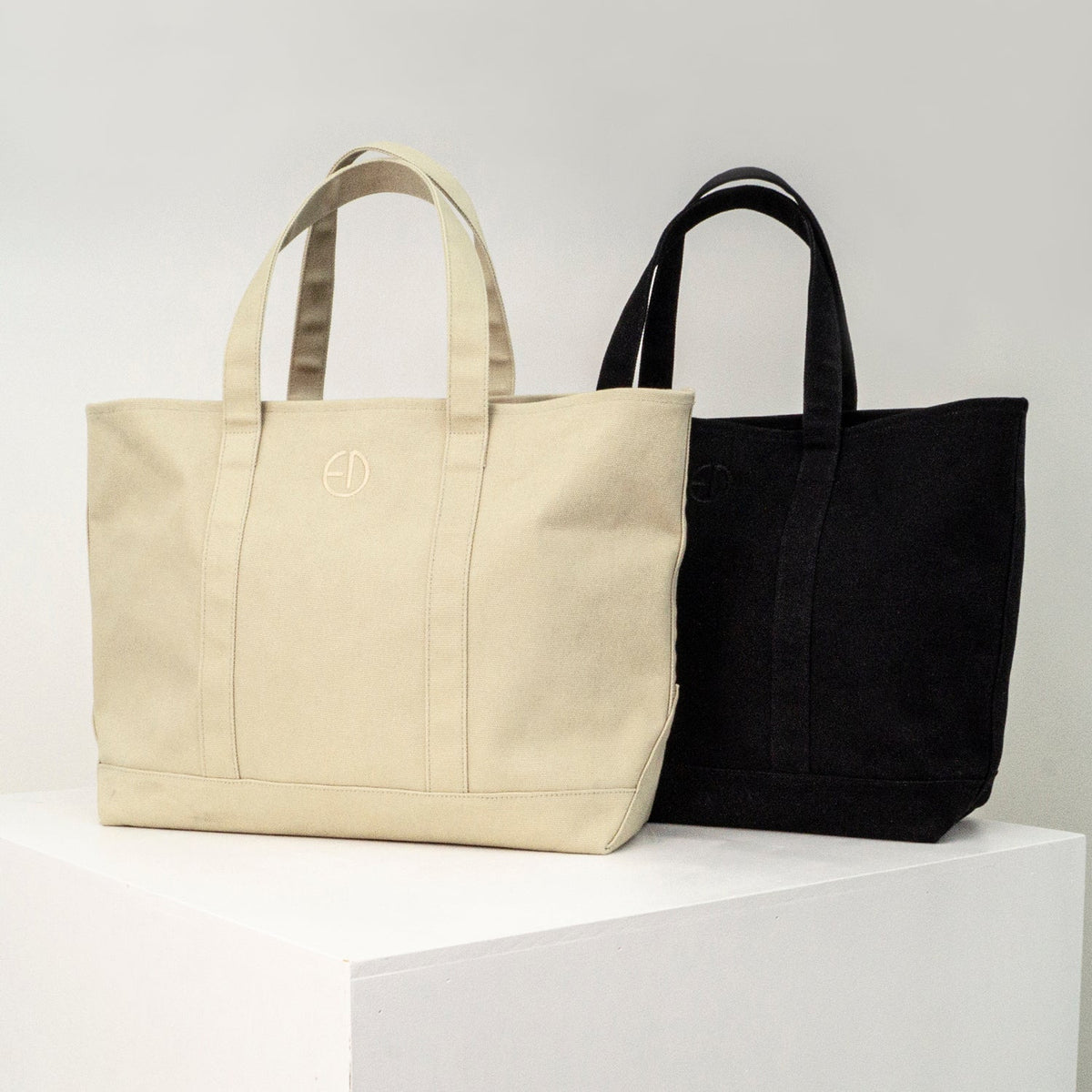 Reiner Khaki-Tote-Wechselbeutel