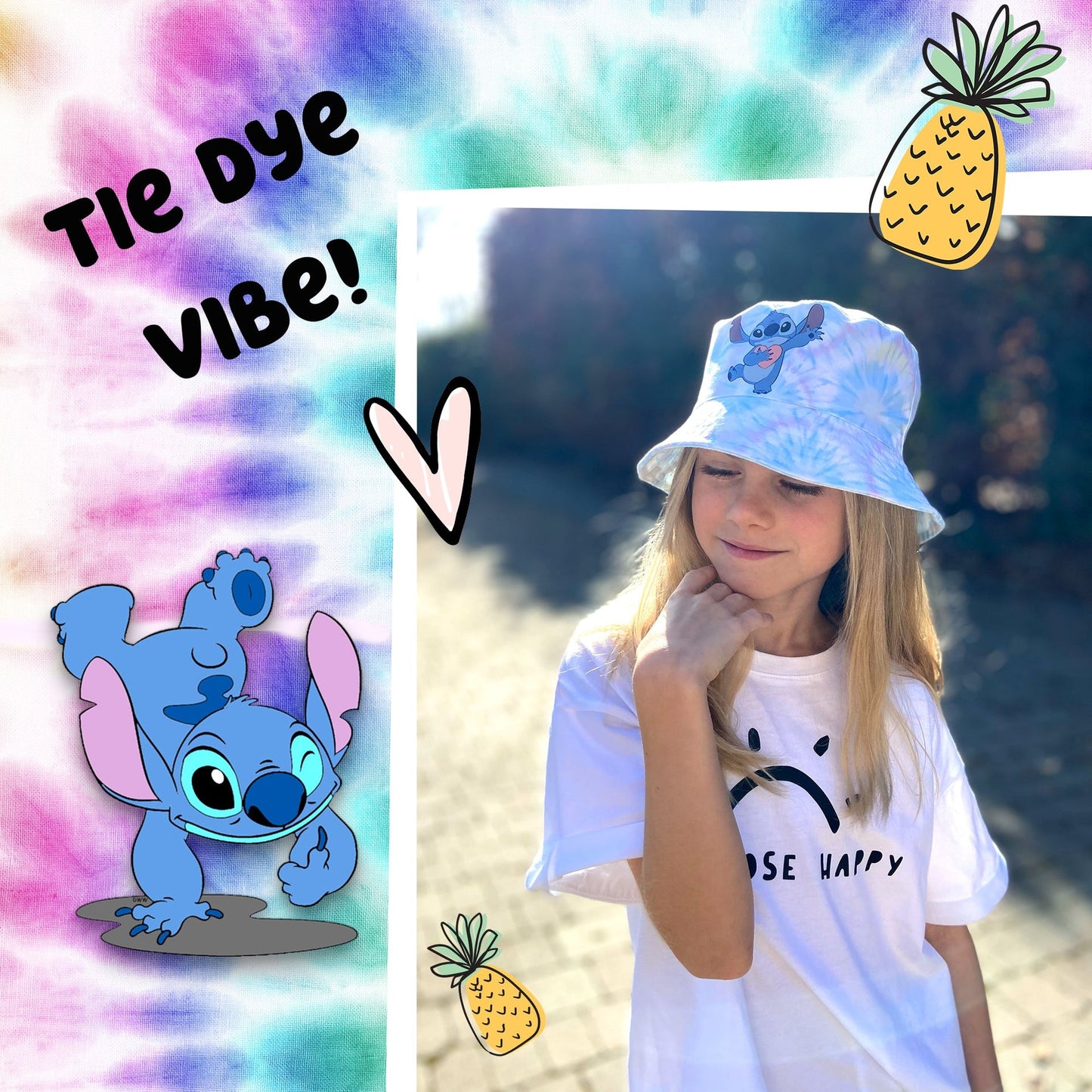 Stitch Bucket Hat