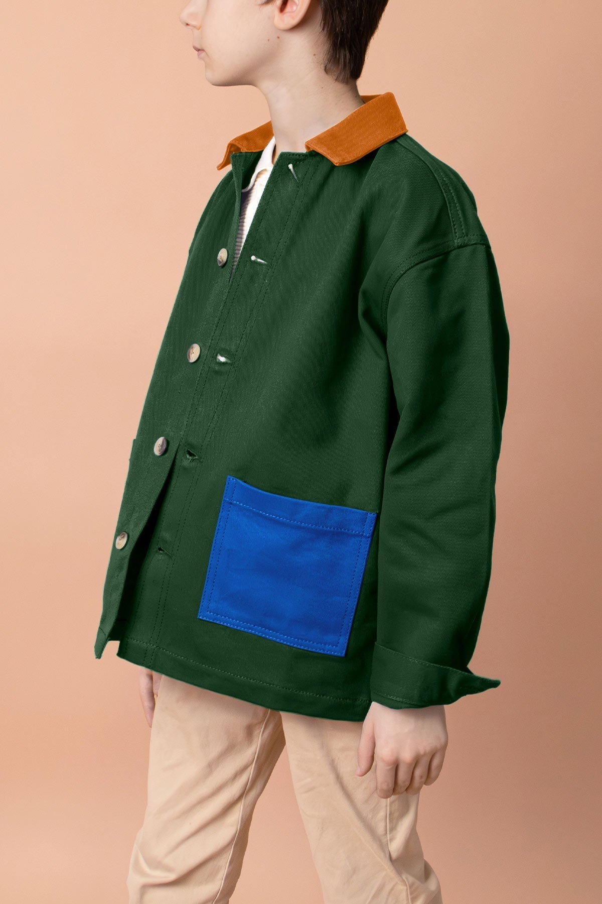 Jacke Marceau Tricolore Tanne