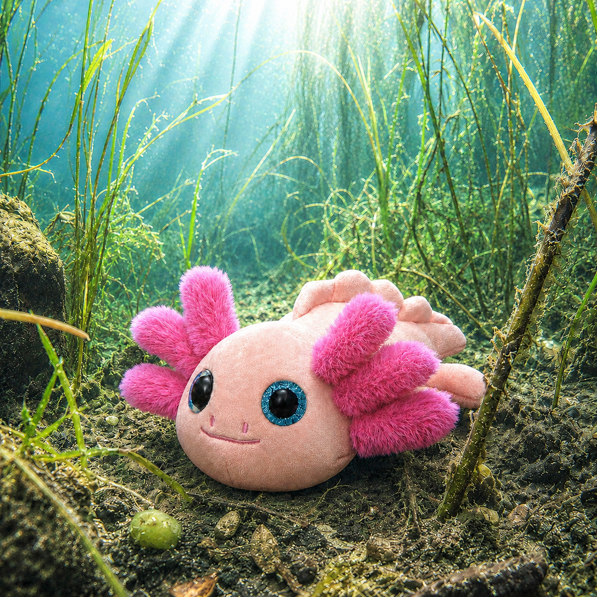 Peluche Axolotl Orbys
