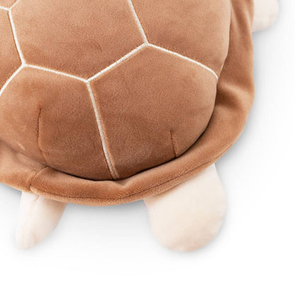 Peluche tortue marron 30 cm