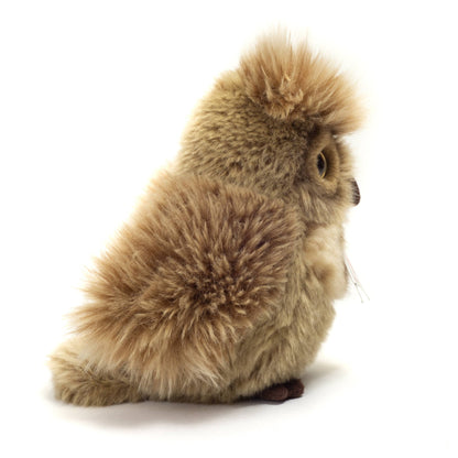 Graubraunes Eulen-Plüschtier