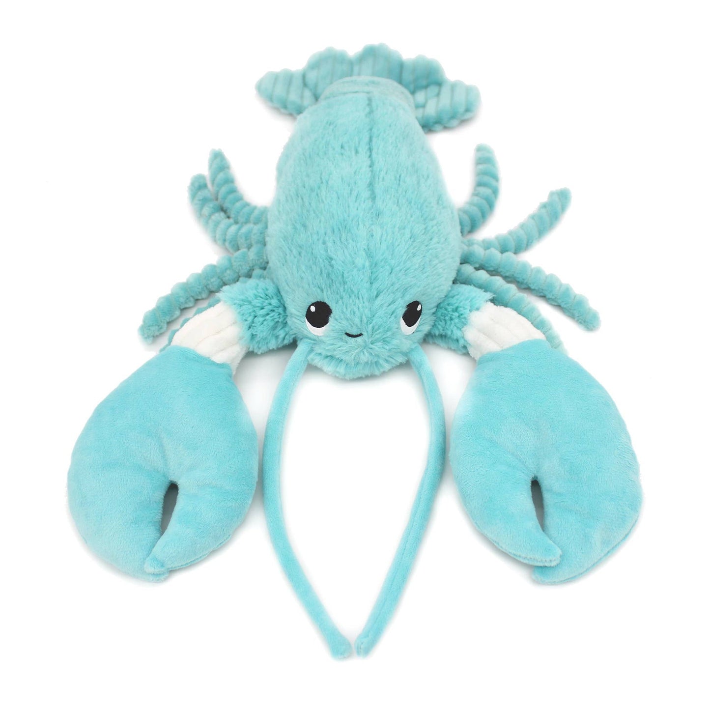 Plüsch Hummer Iloveyou Mama und ihr Baby aquablau – Les Ptipotos
