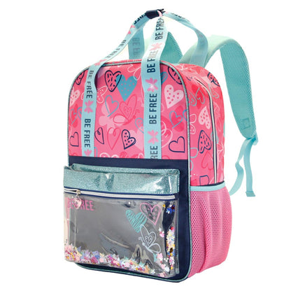 Sac à Dos Glitter Oh My Pop! « Be Free » – Rose