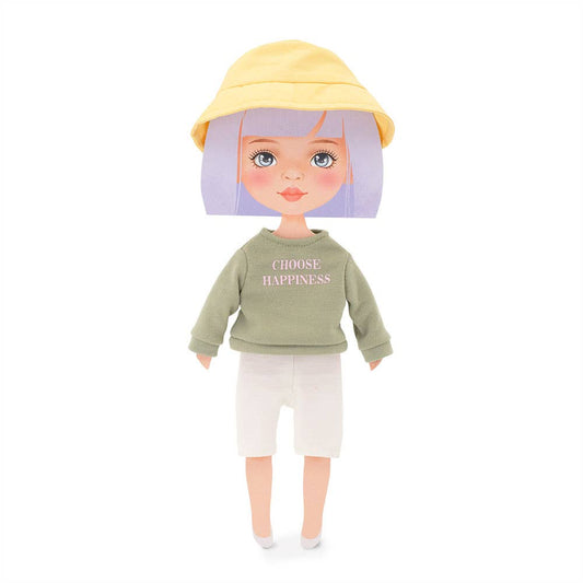 Bekleidungsset: grünes Sweatshirt, 28 cm