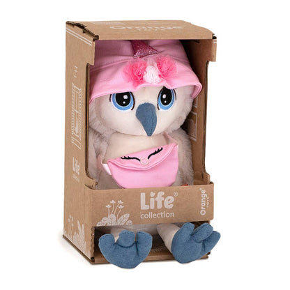 Lisa, das Eulen-Einhorn-Plüschtier, 20 cm