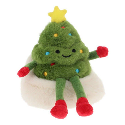 Peluche festive Cosy Season Keeleco 18 cm – 4 modèles