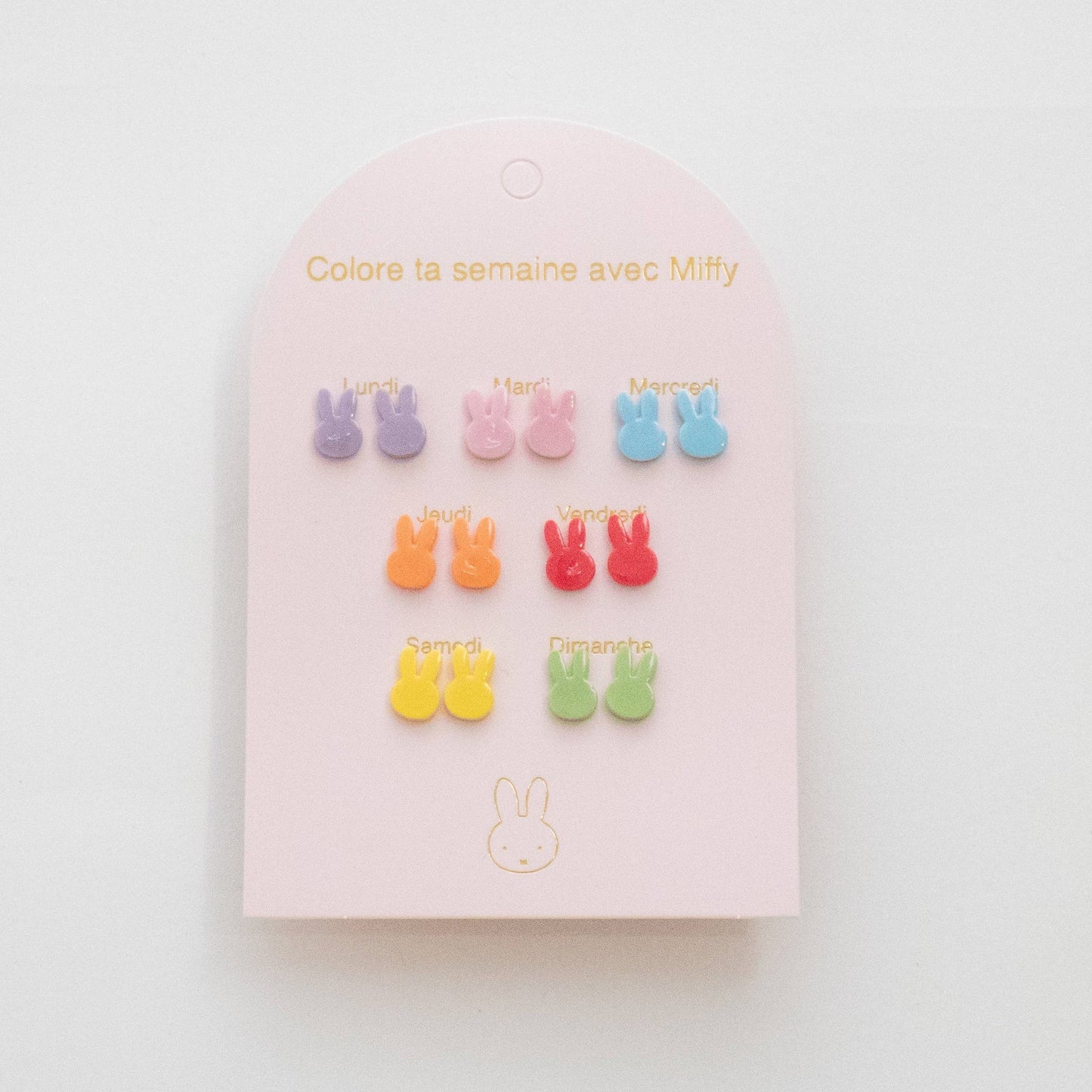 Miffy Earrings - 7 pairs