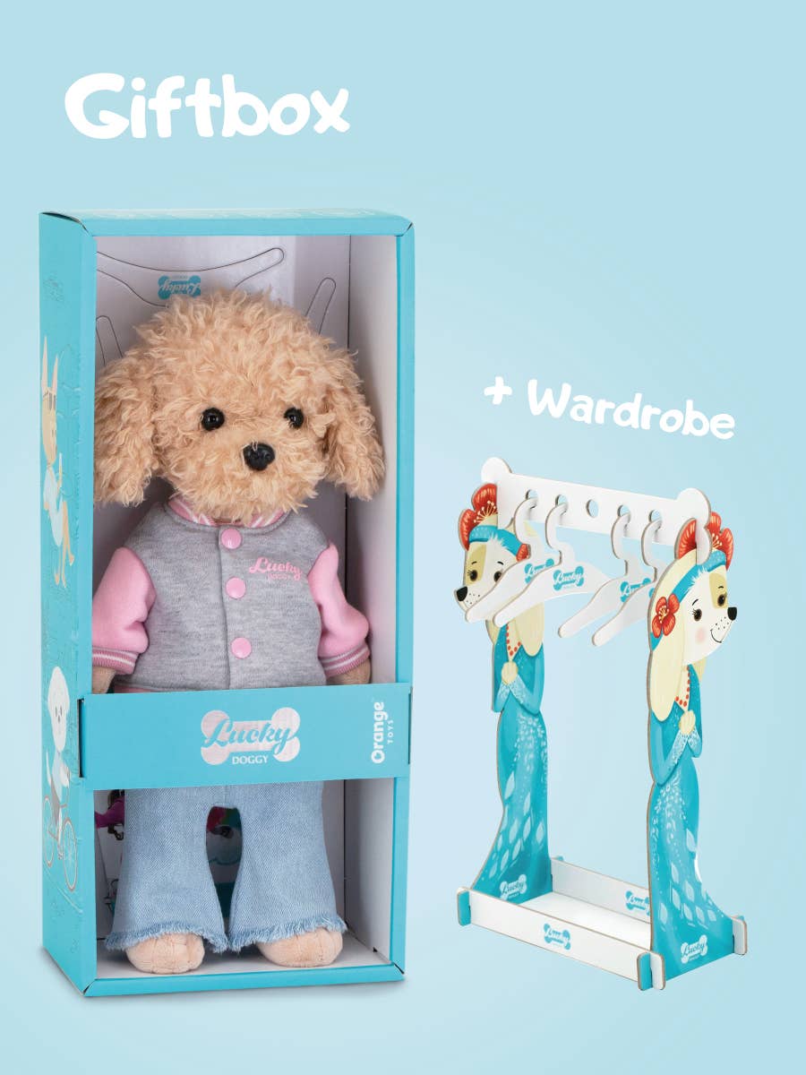 Fendi Lucky Dog Puppe: Urban Chic – 38 cm