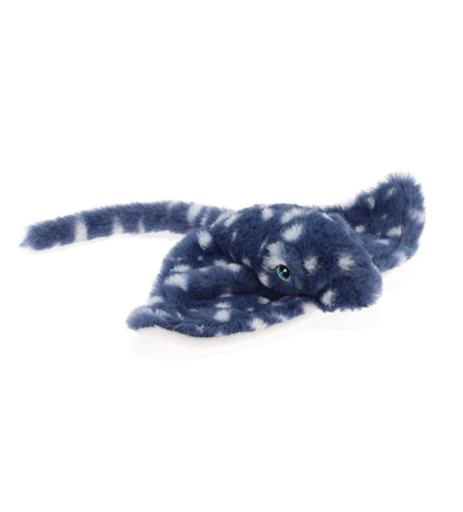 Mini peluche raie bleue tachetée Keeleco Collectables, visuel de la gamme