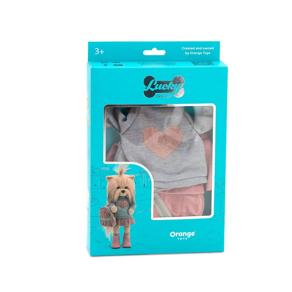 Plüsch-Kleidungsset: Urbaner Stil