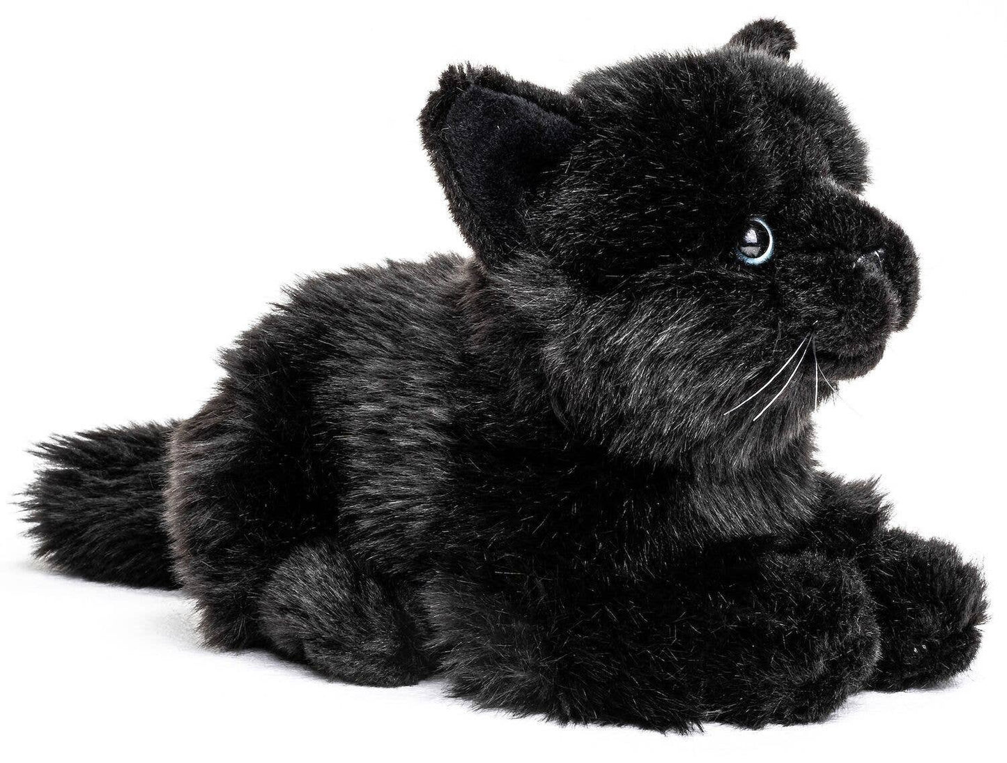 Peluche Chat couché - Noir