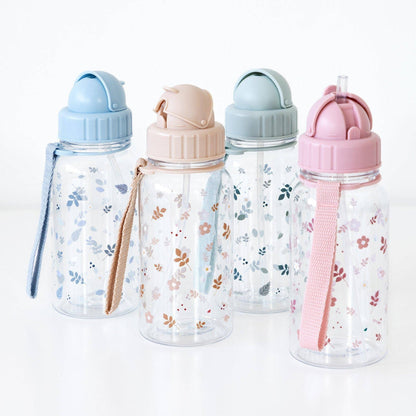 Bouteille en plastique Feuilles Couleur Bleu - vue 3
