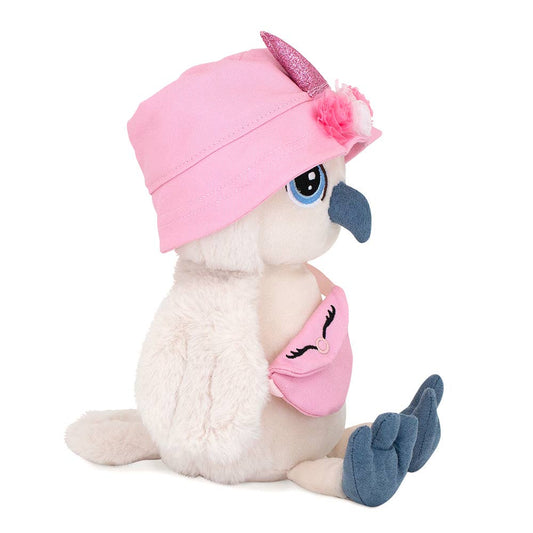 Lisa, das Eulen-Einhorn-Plüschtier, 20 cm