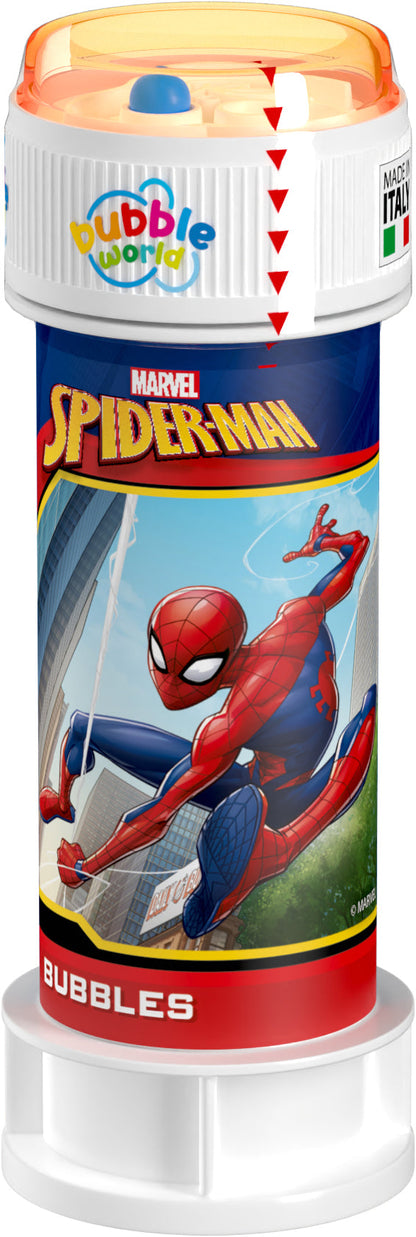 Coffret bulles de savon Spider-Man Marvel – Présentoir 36 flacons 60 ml Bubble World