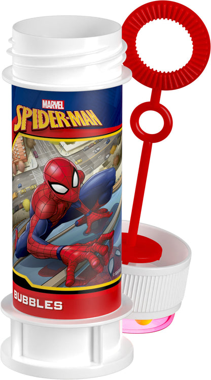 Coffret bulles de savon Spider-Man Marvel – Présentoir 36 flacons 60 ml Bubble World