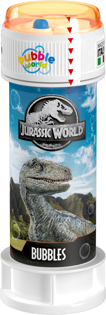 Jurassic World Seifenblasen-Set – Display mit 36 Flaschen à 60 ml