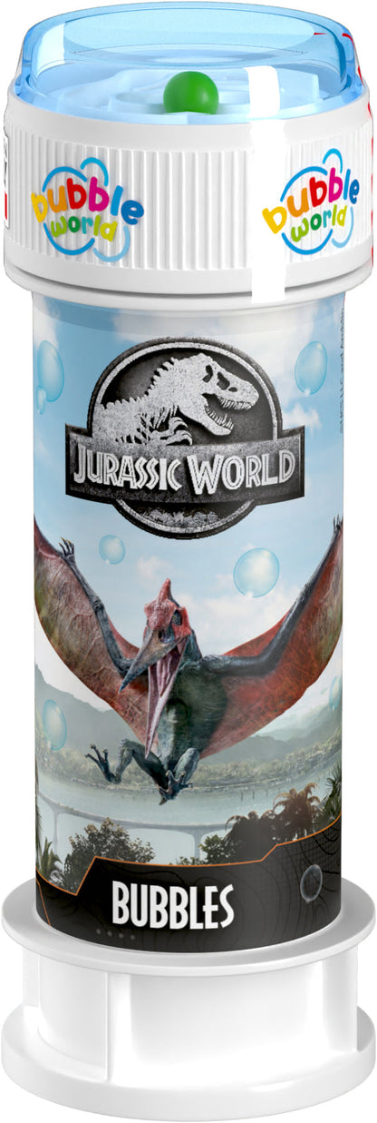 Jurassic World Seifenblasen-Set – Display mit 36 Flaschen à 60 ml