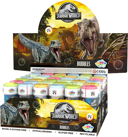 Soap Bubbles - Jurassic World (36pcs)