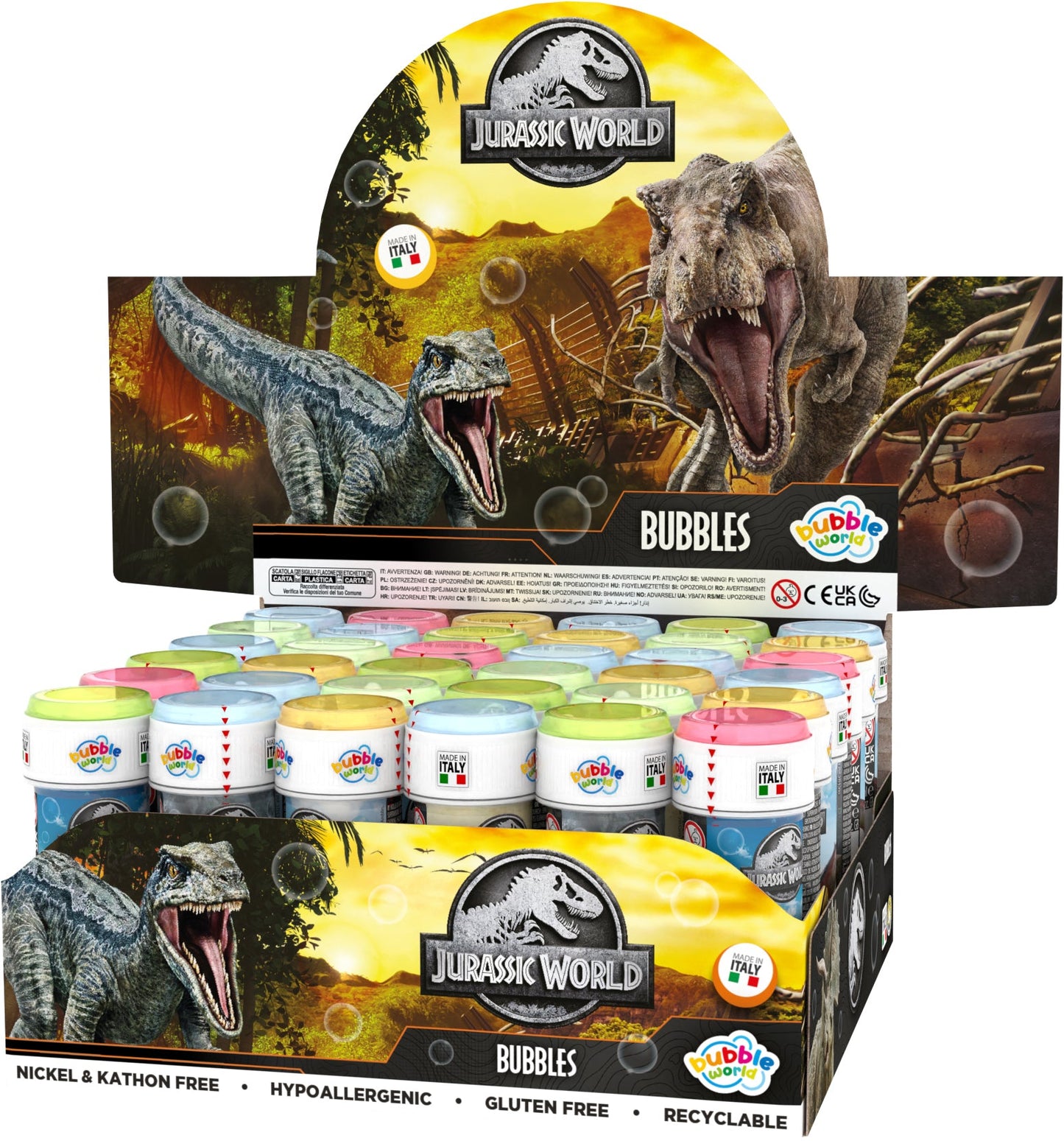 Jurassic World Bubbles - 60ml bottle