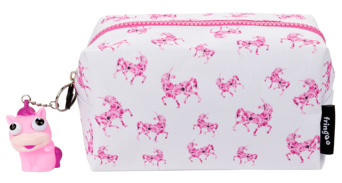 Licorne Roses Trousse scolaire