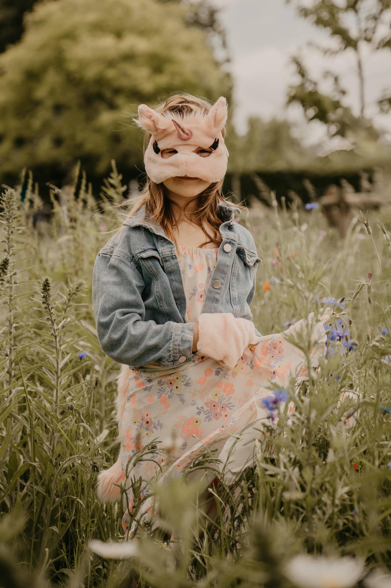 Kinderkostüm Einhorn Rosa
