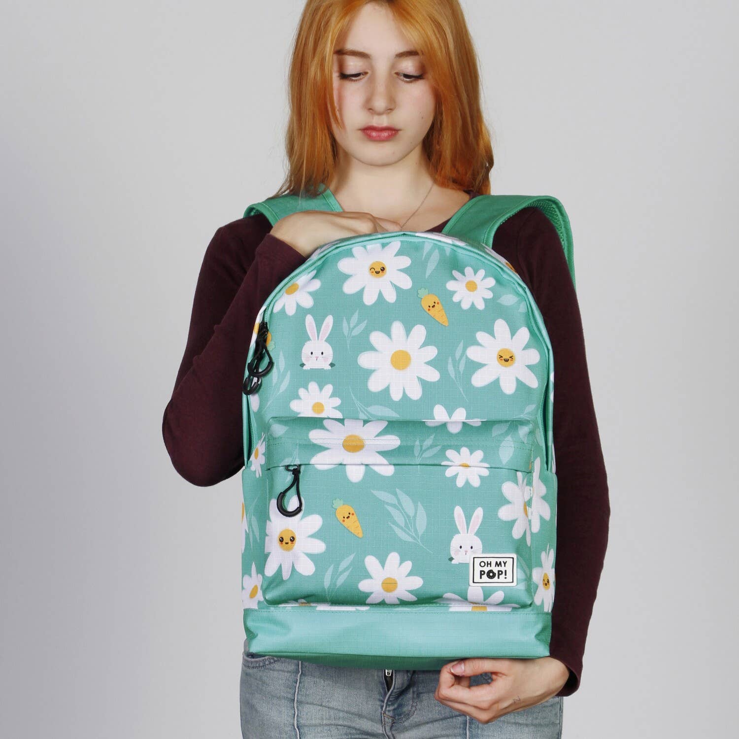 Sac à Dos HS FAN 2.2 Oh My Pop! « Blooming » – Turquoise