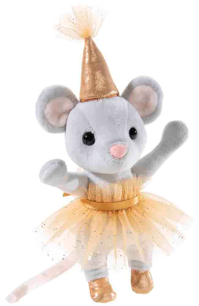 Peluche Souris Partymaus (3 tenues possibles) - 18 cm