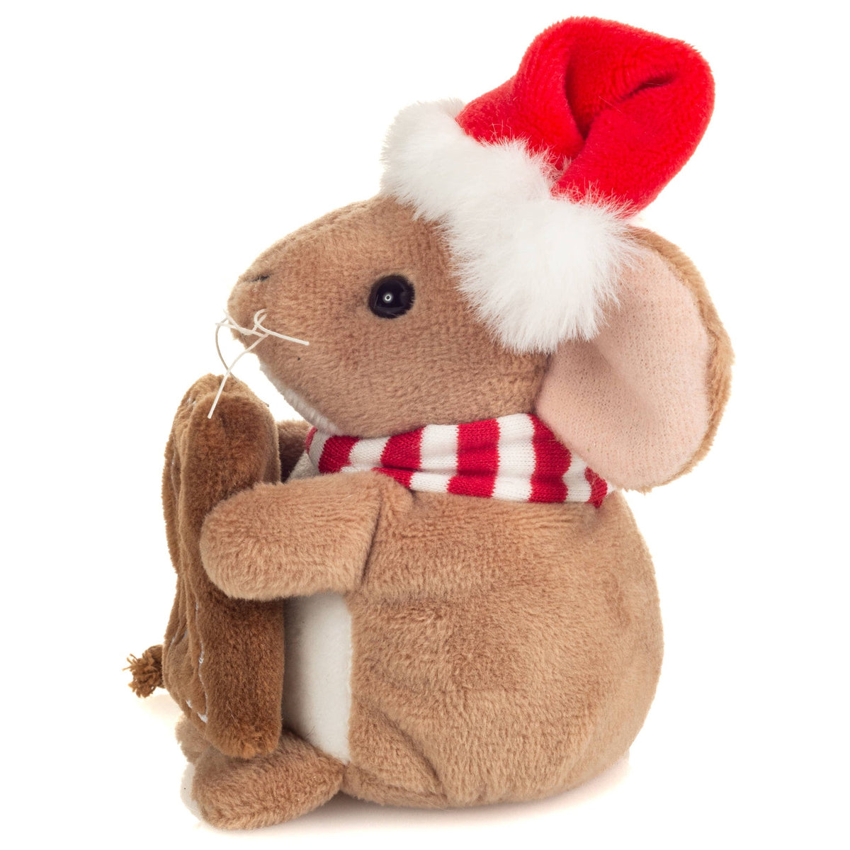 Peluche souris de Noël avec pain d'épices Teddy Hermann 11 cm - vue supplémentaire