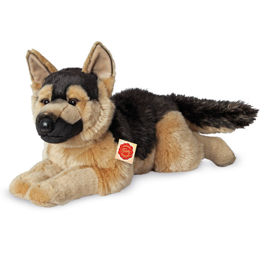 Großer Plüsch-Deutscher Schäferhund, liegend