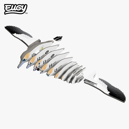 Maquette 3D EUGY 148 Fou de Bassan – pièces avant assemblage