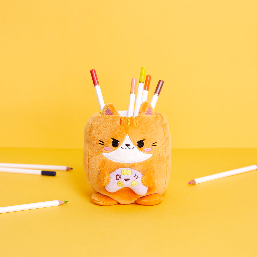 Pot à crayons Fluffy Kawaii Gamer
