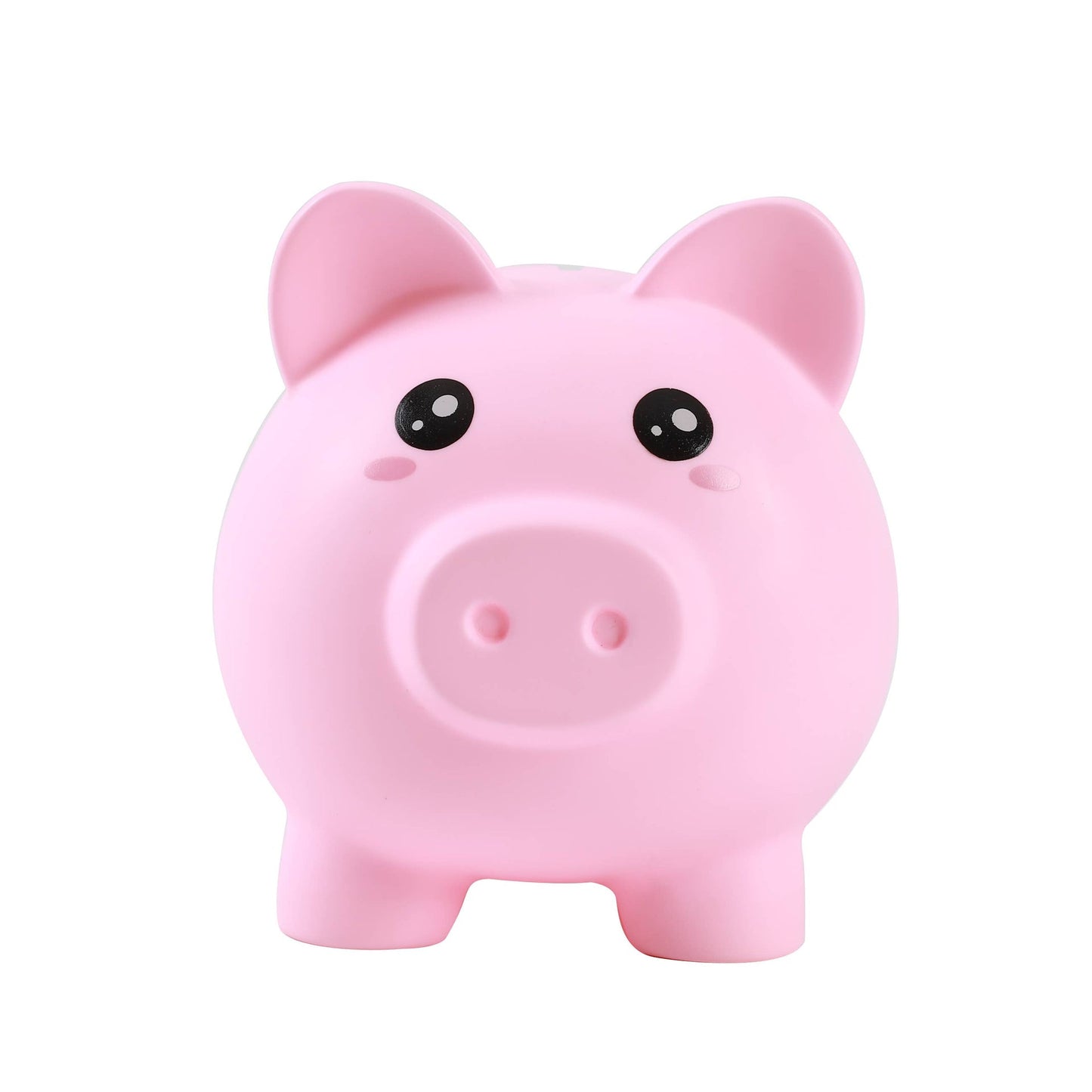Sparschwein aus Metall, rosa