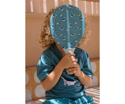 Neopren-Strandschläger Wal Teal mit Ball