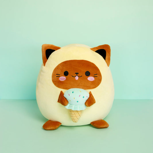 Kuschelkissen Fluffy Kawaii Minty