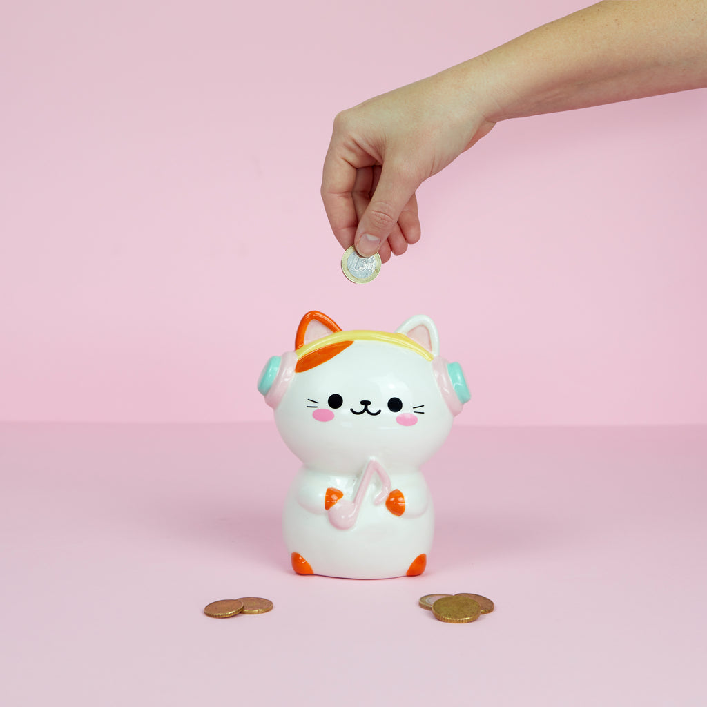 Tirelire Kawaii Chat Melody