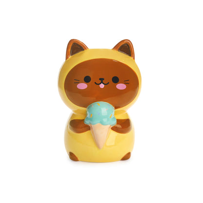 Kawaii Minty Cat Money Bank