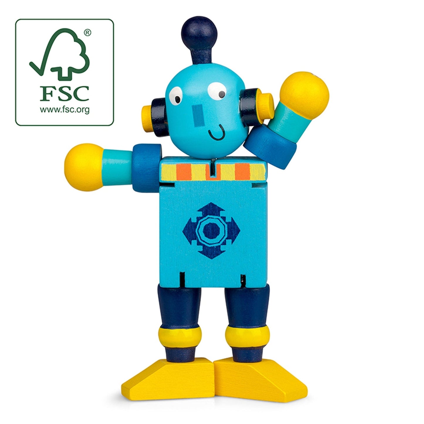FLEXIBLER ROBOTER AUS HOLZ