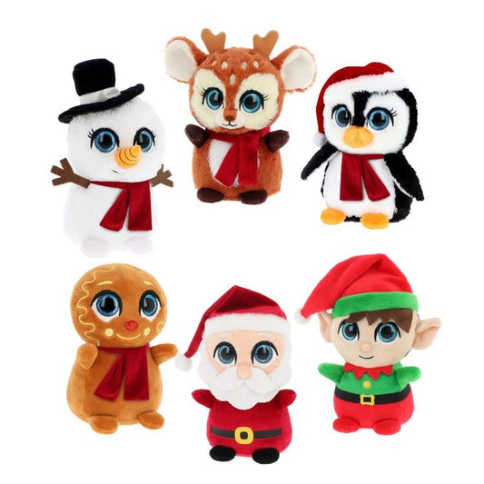 Motsu Mini-Plüschtiere Weihnachten 10 cm – 6 Modelle