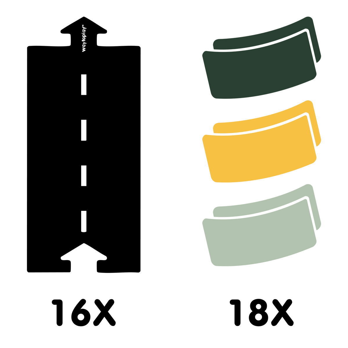 Straßen & Bögen – 9 Kombinationen