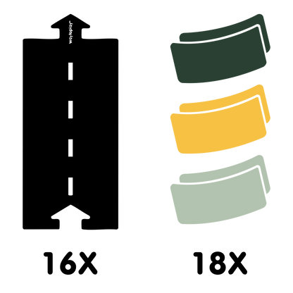 Straßen & Bögen – 9 Kombinationen