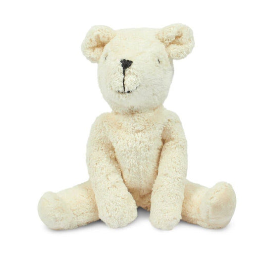 Kleine Bärenpuppe als Plüschtier | Weiß