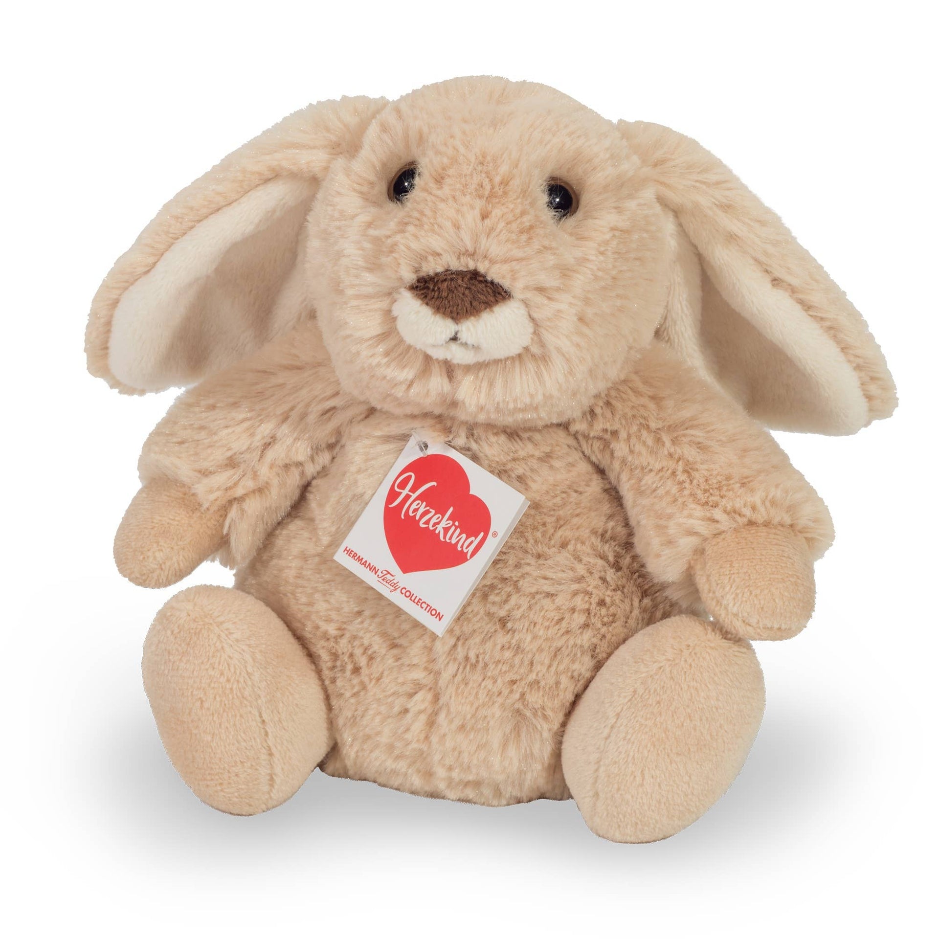 Peluche Lapin Polli Beige – 15 cm - Teddy Hermann