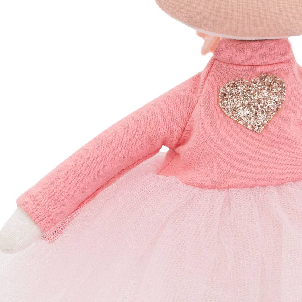 Cotti Motti Plüschtier aus Baumwolle, Einhorn Daphne – 29 cm – ab 0 Monaten