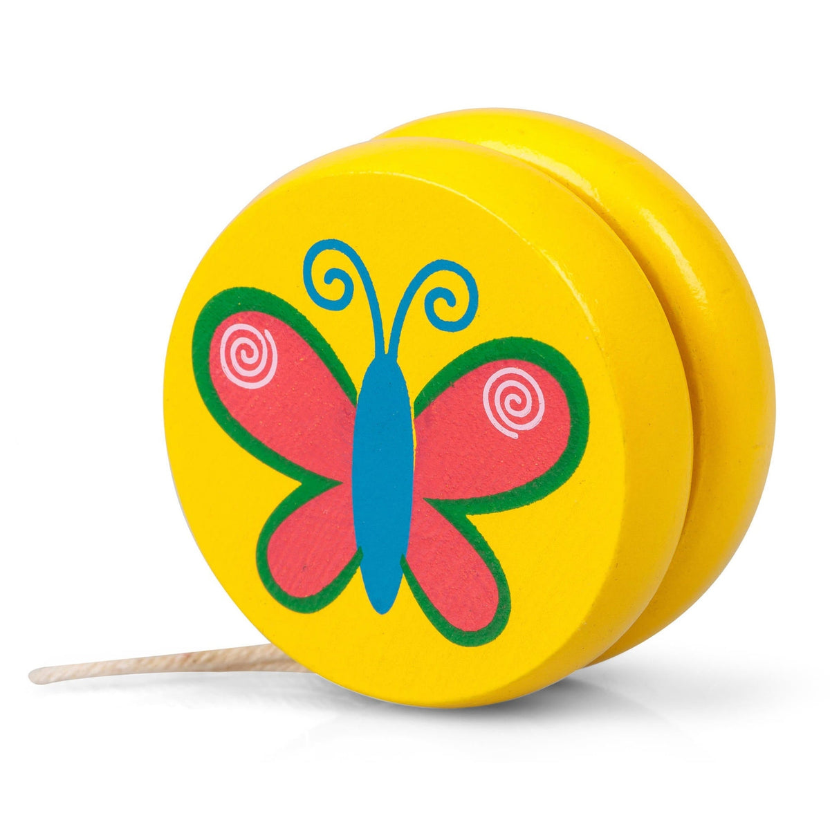 Mini Yoyo en Bois – 5 cm