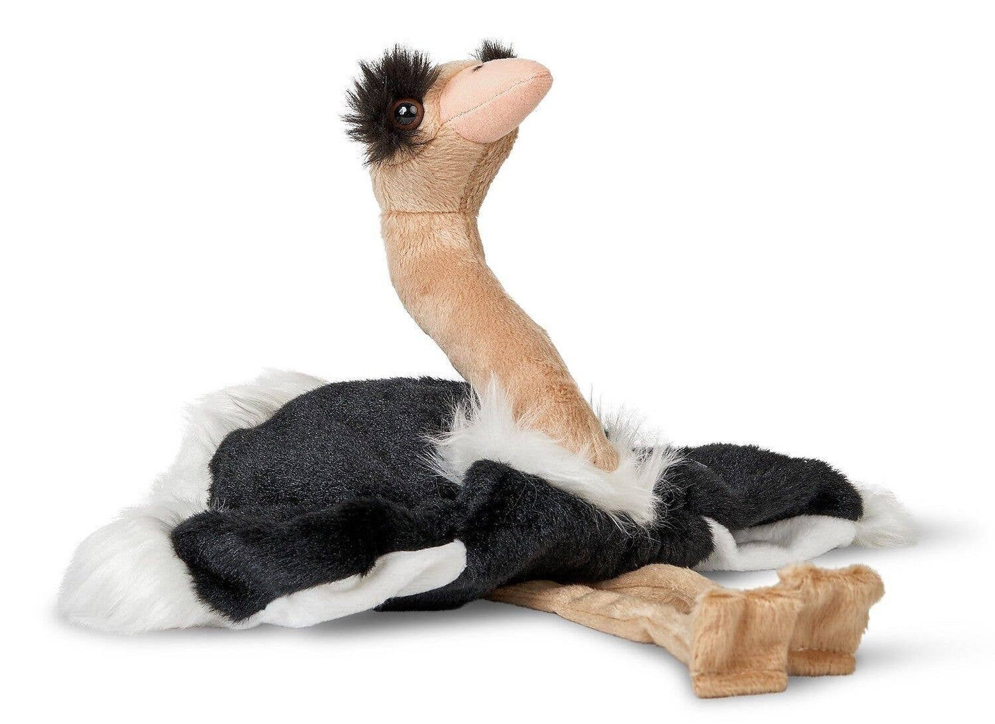 Straußenhandpuppe