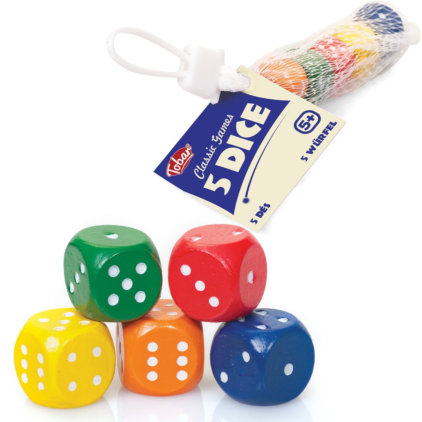 5 HOLZWÜRFEL